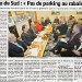 Coupure journal Nice-matin relatant l'Assemblée Générale Annuelle